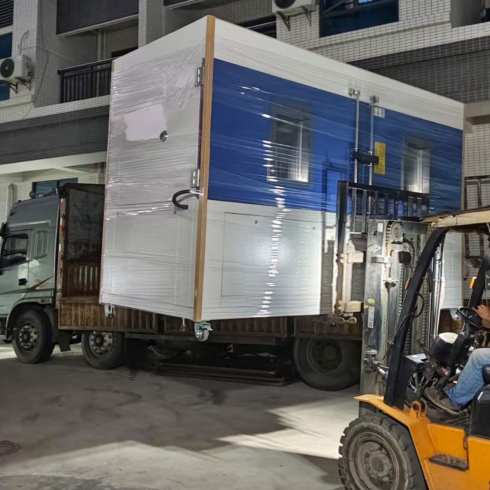 1台定製500L左右移動式冷熱衝擊香蕉视频2020下载送貨至黑龍江車載顯示